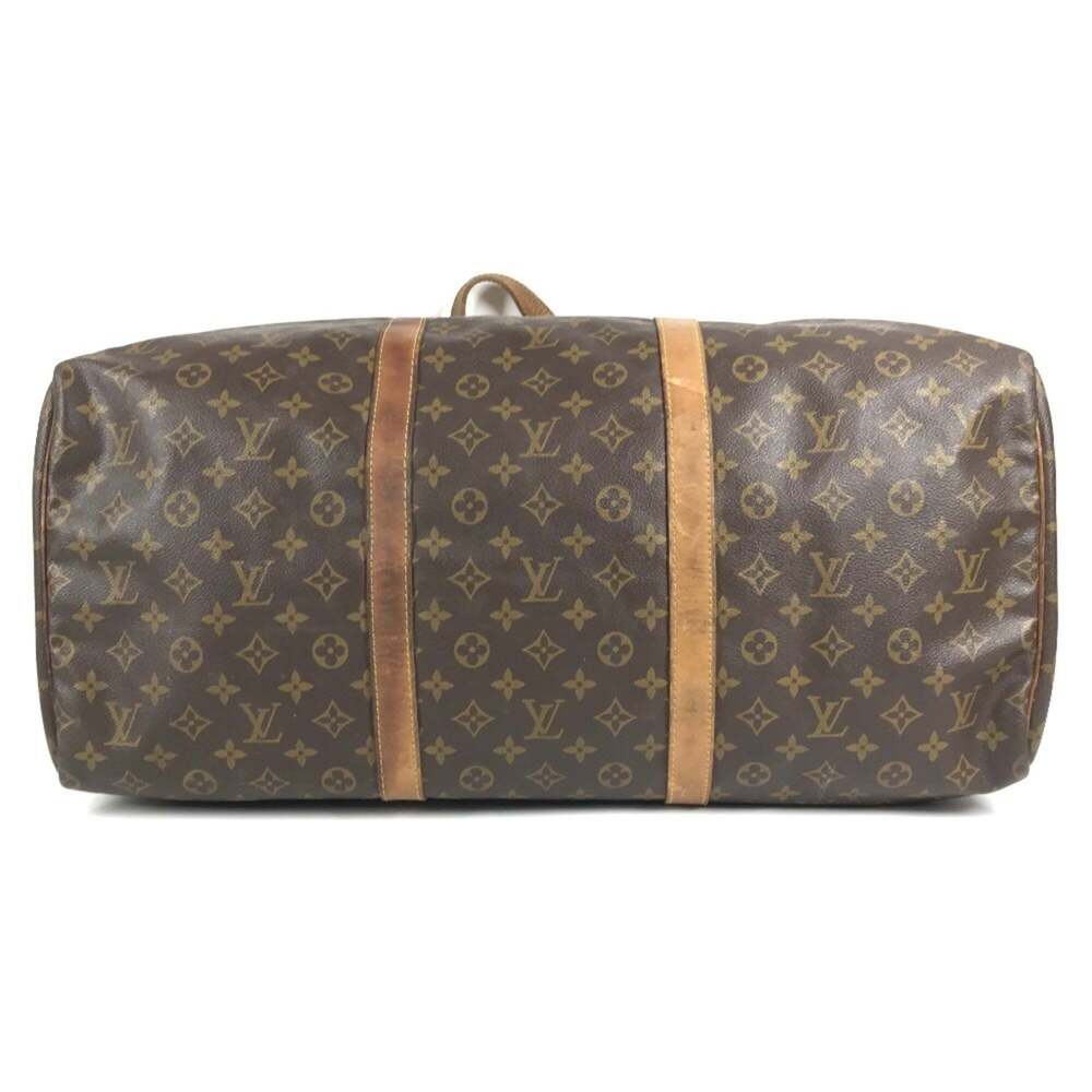 LOUIS VUITTON Brown Monogram Canvas Boston Bag - Picture 5 of 16